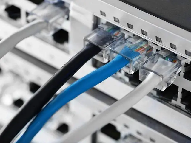 Alt view image 8 of 10 - Monoprice Cat6 Ethernet Patch Cable - 0.5 Feet - Blue | Network Internet Cord - RJ45, Stranded, 550Mhz, UTP, Pure Bare Copper Wire, 24AWG - Zeroboot Series