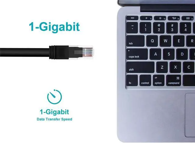 Alt view image 5 of 6 - Monoprice Cat6 Ethernet Patch Cable - 7 Feet - Black | Snagless RJ45, Stranded, 550MHz, UTP, Pure Bare Copper Wire, 24AWG, Outdoor Rated