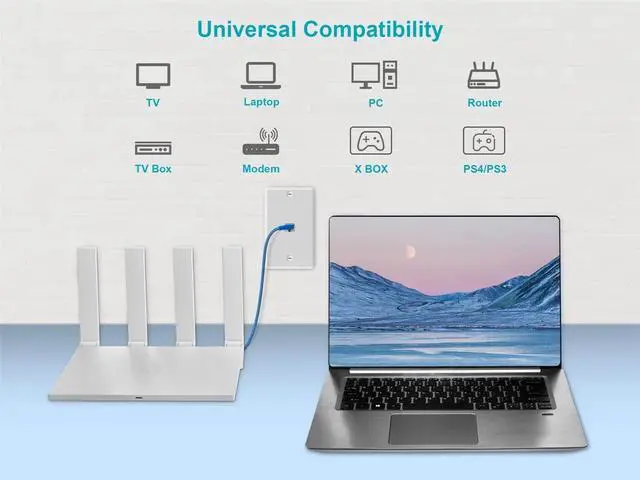 Alt view image 8 of 8 - Monoprice SlimRun Cat6A Ethernet Network Cable/Cord - Blue - 1ft | 90 Degree Angled, 36AWG, S/STP