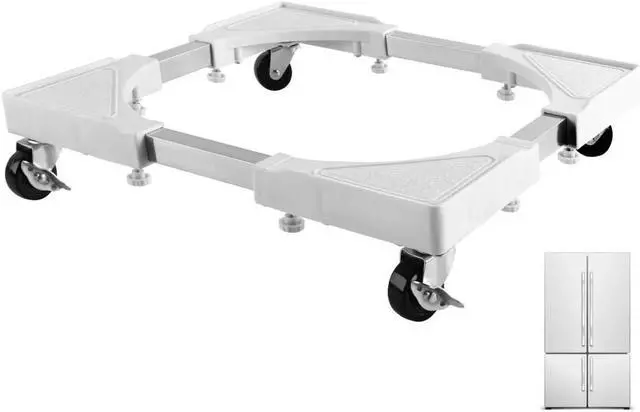 Main image of MPM Universal Dolly Cart, Appliance Movable Dolly Base Stand, Mobile Furniture Wheel Roller, For Washing Machine, Refrig