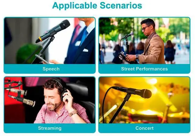 Alt view image 6 of 6 - Monoprice Microphone Clip (5-Pack) With a Threaded Screw Insert, Designed to Securely Hold Handheld Microphones - Stage Right Series