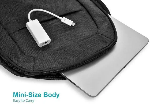 Alt view image 5 of 6 - Monoprice Select Series USB-C to Gigabit Ethernet Adapter