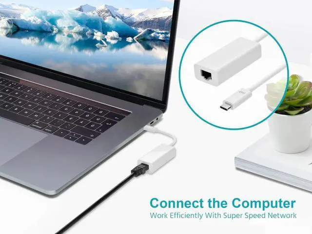 Alt view image 6 of 6 - Monoprice Select Series USB-C to Gigabit Ethernet Adapter