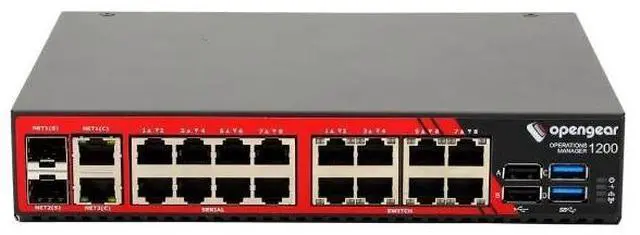 Alt view image 2 of 3 - OPENGEAR 8 SERIAL 2G RAM 16G FLASH 1GBE X86 4GLTE PYTHON DOCKER SECURE BOOT