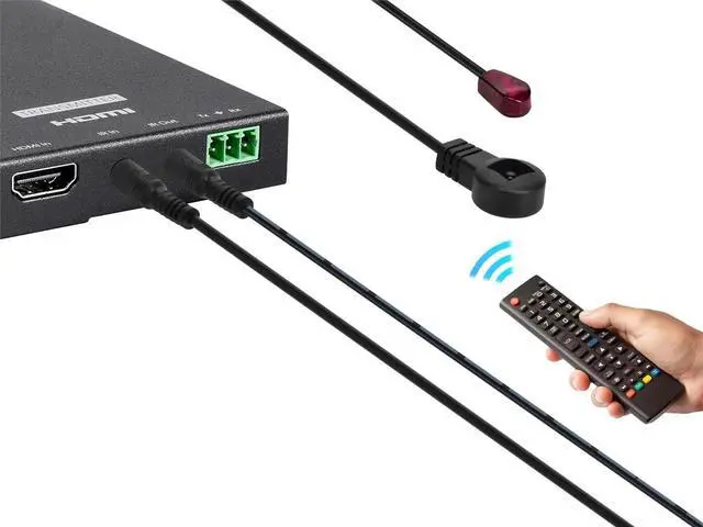 Alt view image 5 of 7 - Monoprice Blackbird 5V IR Kit for Blackbird 4K HDBaseT Products