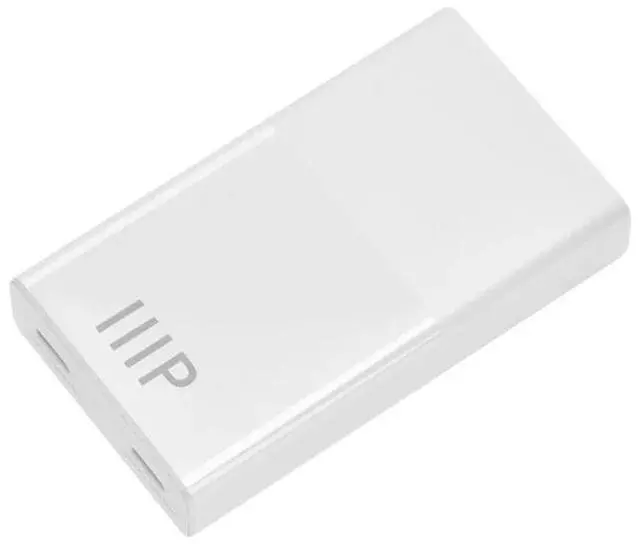 Main image of Monoprice 65W Dual-Port USB-C PD3.0 Flat Wall Charger