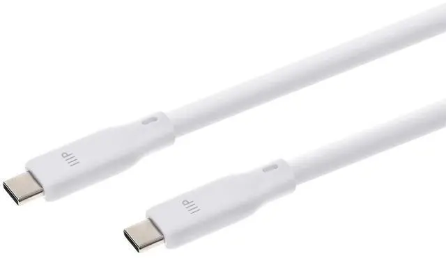Main image of Monoprice USB4 Gen 2 Silicone Cable 6ft White