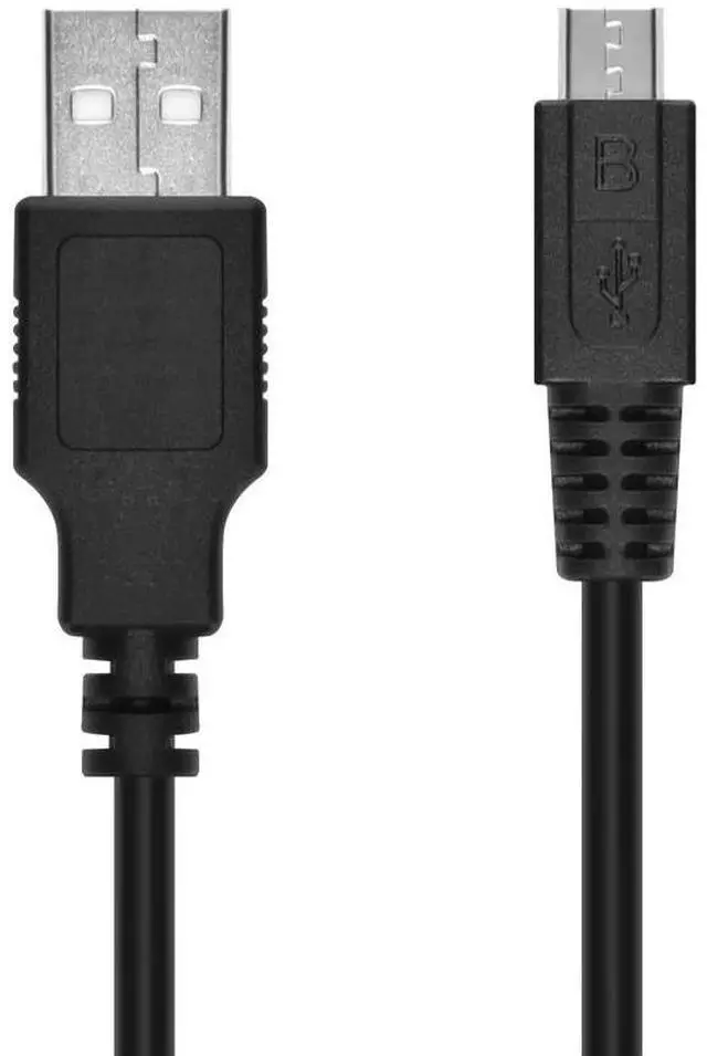 Alt view image 4 of 6 - Monoprice USB-A to Micro B 2.0 Cable - 0.5 Meter - Black (3 Pack) Compatible with Note 5, Kindle, MP3, Samsung Galaxy S7 S6 Edge J7 S5 J3V J5 J7 J7V, LG G4 K40 K20, PS4