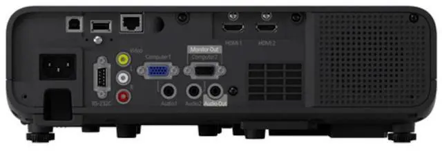 Alt view image 4 of 6 - Epson PowerLite L265F 3LCD Projector - Tabletop, Ceiling Mountable - 1920 x 1080
