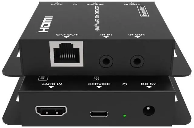 Alt view image 3 of 6 - HDMI eARC Audio Extender over Cat5e/6/6A, up to 50m