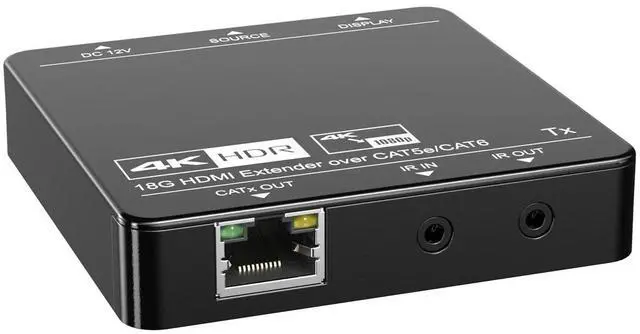 Alt view image 6 of 6 - 4K60 Video Extender with HDMI up to 70m Over a Single CAT6/6a Ethernet Cable