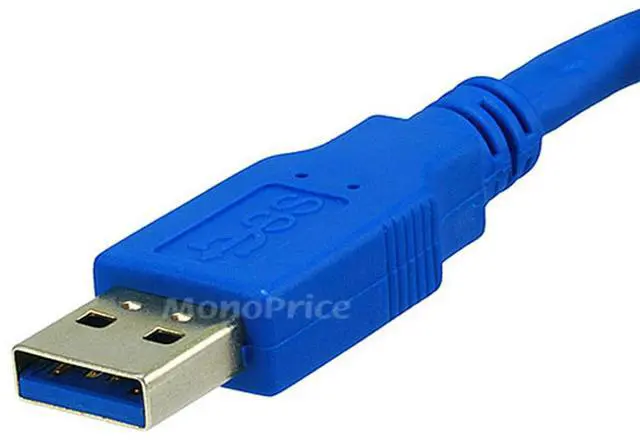 Alt view image 2 of 5 - 6ft USB 3.0 A Male to B Male 28/24AWG Cable (Gold Plated)