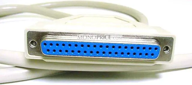 Alt view image 4 of 5 - Monoprice 10ft Molded DB37 Male/Female Cable