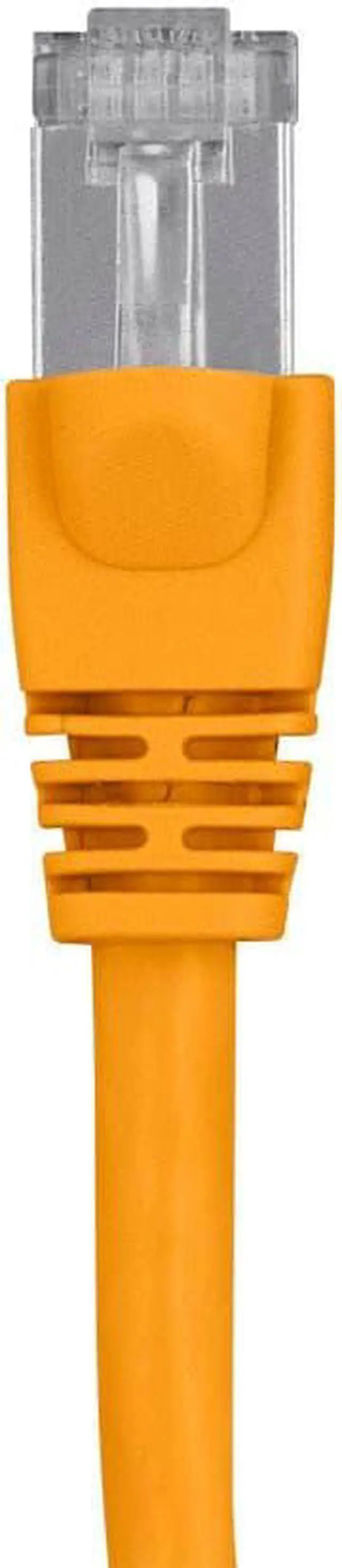 Alt view image 2 of 7 - Monoprice Cat6A Ethernet Patch Cable - 5 Feet - Yellow | Network Internet Cord - RJ45, 550Mhz, STP, Pure Bare Copper Wire, 10G, 26AWG