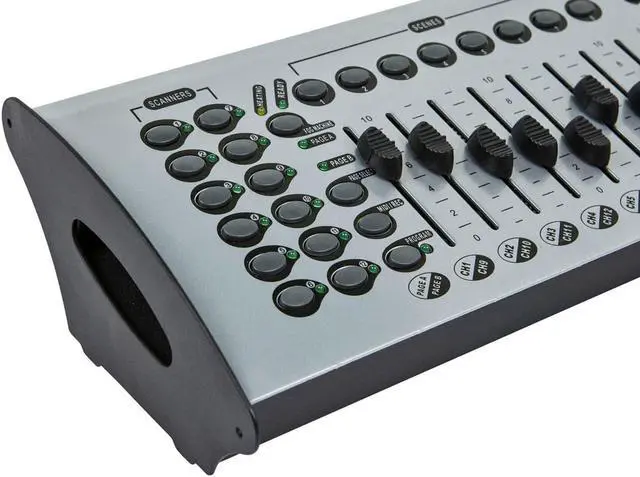 Alt view image 2 of 12 - Monoprice 16-Channel Dmx-512 Controller