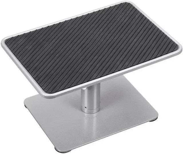 Alt view image 6 of 12 - Monoprice Universal Monitor Riser Stand - Silver Perfect For Raising Your Monitor About 4.7 to 6.7 Inches - Workstream Collection