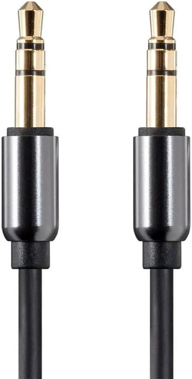 Alt view image 3 of 8 - Monoprice Onyx Series Auxiliary 3.5mm TRS Audio Cable, 3ft