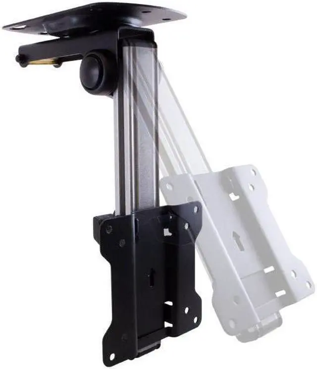Alt view image 5 of 13 - Monoprice Specialty Ceiling Mounted TV Wall Mount Bracket For Under the Cabinet or RV For 13" To 27" TVs up to 4
