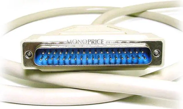 Alt view image 3 of 5 - Monoprice 10ft Molded DB37 Male/Female Cable