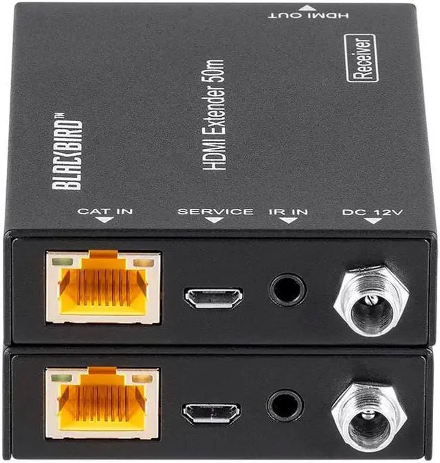 Alt view image 3 of 14 - Monoprice Blackbird 4K HDMI Extender, 50m - 4K HDMI Extension to 164 feet