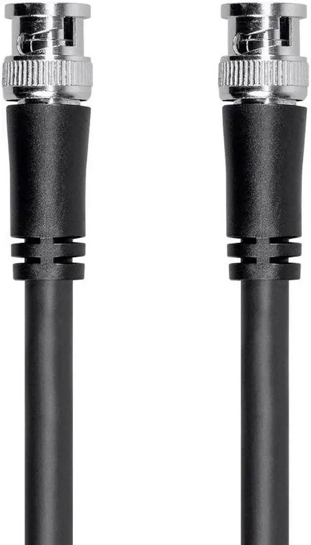 Main image of Monoprice HD-SDI RG6 BNC Cable - 75 Feet - Black | For Use In HD-Serial Digital Video Transfer, Mobile Apps, HDTV Upgrades, Broadband Facilities - Viper Series