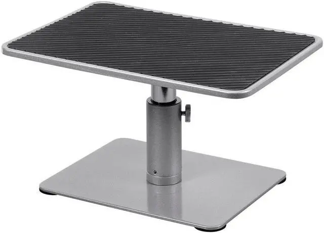 Main image of Monoprice Universal Monitor Riser Stand - Silver Perfect For Raising Your Monitor About 4.7 to 6.7 Inches - Workstream Collection