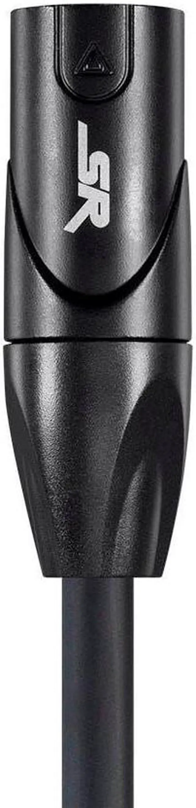 Alt view image 8 of 9 - Monoprice XLR Male to XLR Female Cable [Microphone & Interconnect] - 50 Feet - Black | Gold Plated, 16AWG - Stage Right Series