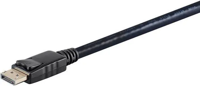 Alt view image 5 of 10 - Monoprice DisplayPort 1.1 to HDTV Cable - 6 Feet - Black