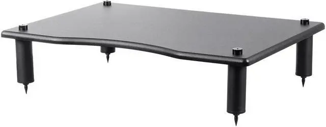 Main image of Monolith Amplifier/Component Stand - Black (23.8 x 16.7 x 4.7 Inches) Compatible With Bose, Polk, Sony, Yamaha, Pioneer and others