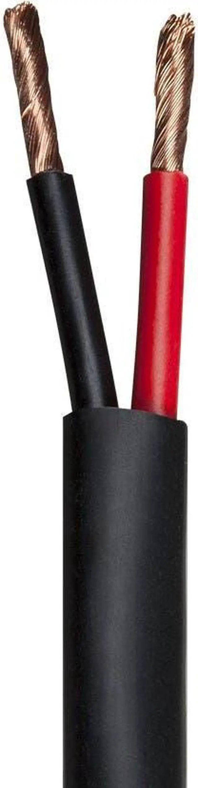 Alt view image 4 of 4 - Monoprice Speaker Wire, CMP Rated, 2-Conductor, 12AWG, 500ft, Black