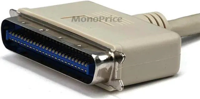 Alt view image 3 of 3 - Monoprice SCSI Cable - 6 Feet - HPCN50 Male/CN50 Male 25 Twisted Pairs