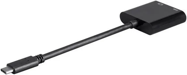 Alt view image 2 of 7 - Monoprice USB-C to Mini DisplayPort & USB-C (F) Dual Port Adapter - Select Series