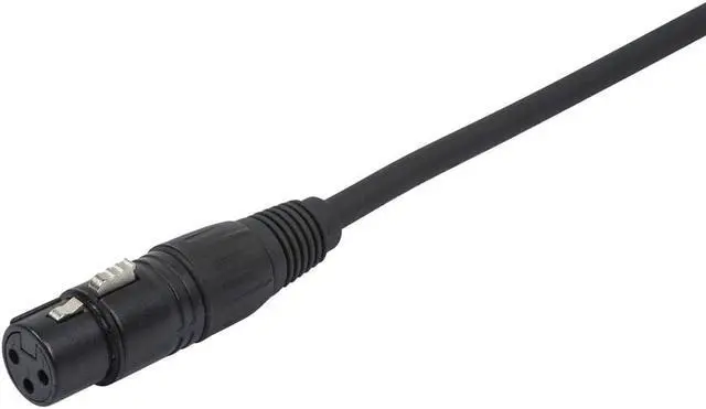 Alt view image 6 of 11 - Monoprice 20-foot (6 meter) 3-pin DMX Lighting & AES/EBU Cable