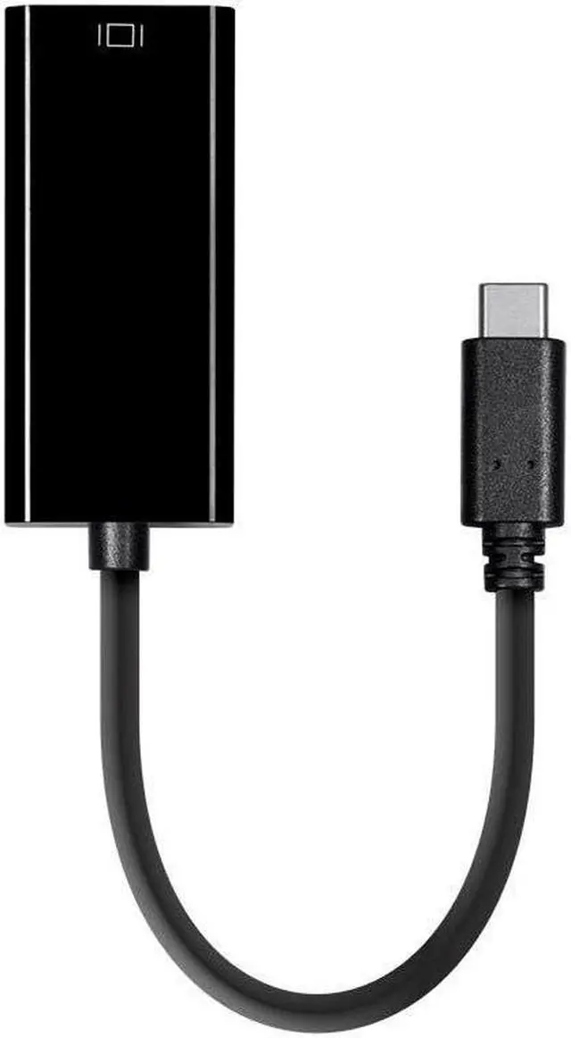 Alt view image 2 of 4 - Monoprice USB-C to Mini DisplayPort Adapter - Black Network Adapter, RJ45 - Select Series