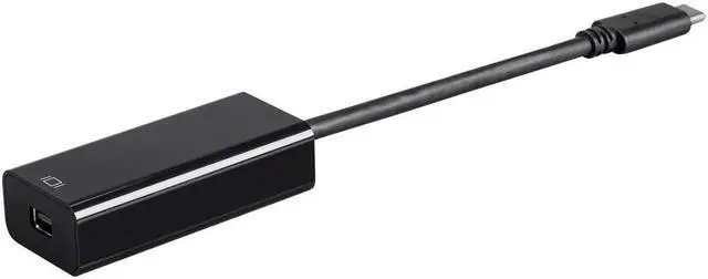 Alt view image 3 of 4 - Monoprice USB-C to Mini DisplayPort Adapter - Black Network Adapter, RJ45 - Select Series