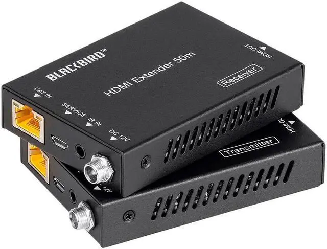 Alt view image 5 of 14 - Monoprice Blackbird 4K HDMI Extender, 50m - 4K HDMI Extension to 164 feet