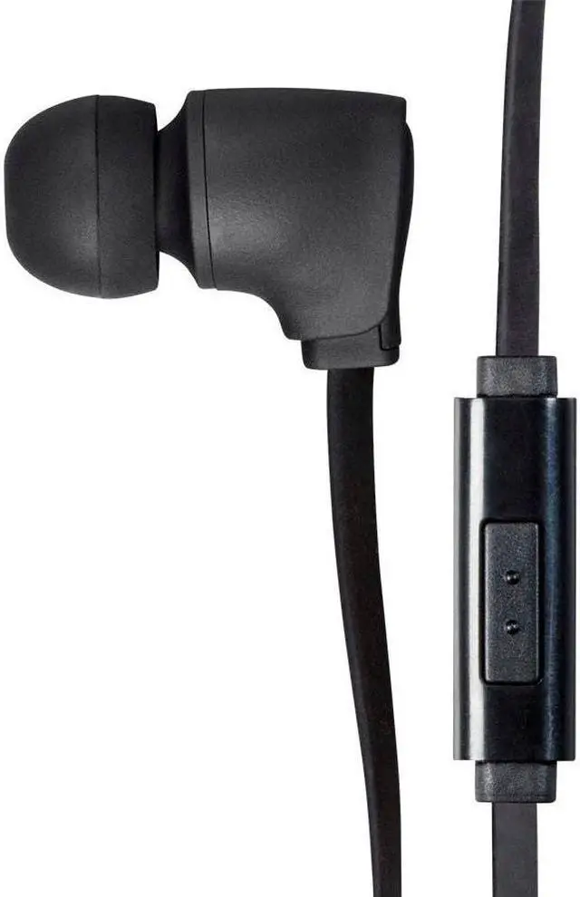 Alt view image 5 of 11 - Monoprice Premium 3.5mm Wired Earbuds Headphones with Mic for Apple and Android Devices
