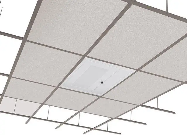 Alt view image 8 of 8 - Monoprice False Ceiling Equipment Storage Enclosure - 2 x 2 ft - Entegrade Series