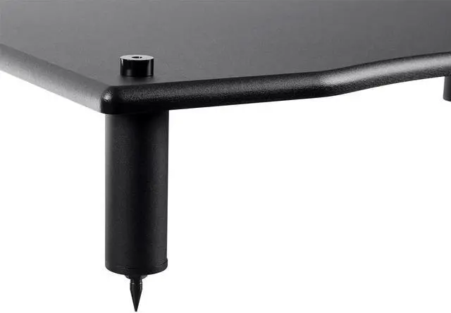 Alt view image 3 of 8 - Monolith Amplifier/Component Stand - Black (23.8 x 16.7 x 4.7 Inches) Compatible With Bose, Polk, Sony, Yamaha, Pioneer and others