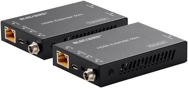 Main image of Monoprice Blackbird 4K HDMI Extender, 50m - 4K HDMI Extension to 164 feet