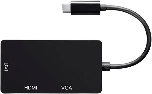 Alt view image 5 of 8 - Monoprice USB-C to USB 3.0 A X3 + USB 3.0 A(BC1.2) | Aluminum Alloy, Nickel Plated Connector - Consul Series