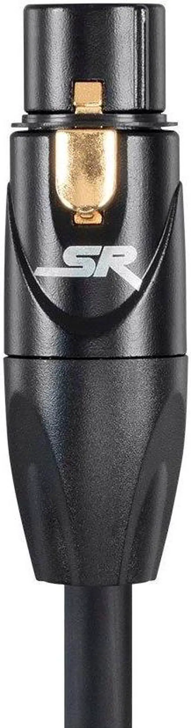 Alt view image 7 of 7 - Monoprice XLR Male to XLR Female Cable [Microphone & Interconnect] - 3 Feet - Black | Gold Plated, 16AWG - Stage Right Series