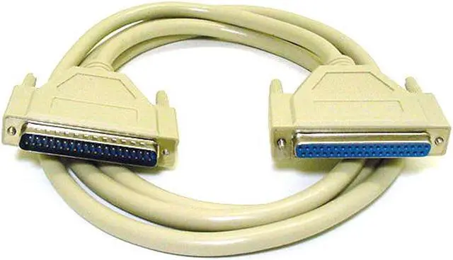 Main image of Monoprice 10ft Molded DB37 Male/Female Cable