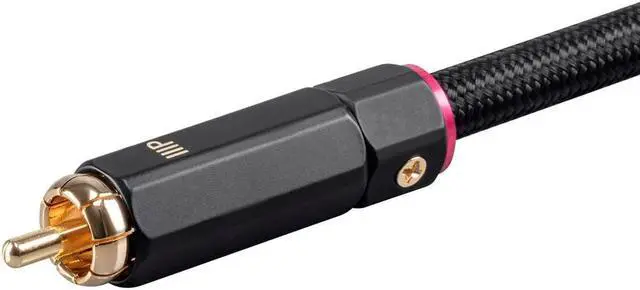 Alt view image 6 of 7 - Monoprice Digital Coaxial Audio/Video Cable - 12 Feet - Black | RCA Subwoofer CL2 Rated, RG-6/U 75-ohm - Onix Series