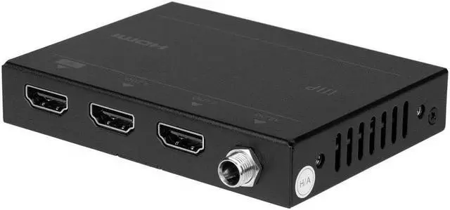 Alt view image 5 of 12 - Monoprice Blackbird 4K Pro 1x2 Ultra Slim HDMI Splitter -Black | 4K @ 60Hz, HDCP 2.2 Compliant, HDR, And EDI Detection