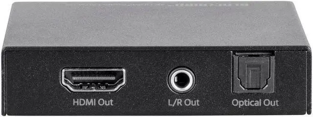 Alt view image 4 of 7 - Monoprice Blackbird 4K HDMI Audio Extractor, 18Gbps, HDCP 2.2