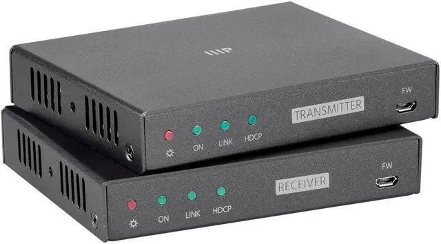 Alt view image 3 of 12 - Monoprice Blackbird 4K Pro HDBaseT Extender Kit, IR, 70m with PoC, RS232, HDCP 2.2