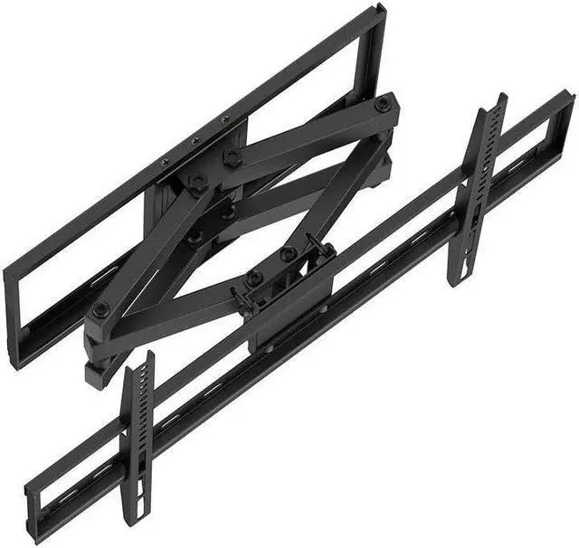 Alt view image 2 of 18 - Monoprice Full Motion TV Wall Mount Bracket For 40" To 90" TVs up to 132lbs, Max VESA 600x400, Works with Concrete, Brick, and Wooden Studs