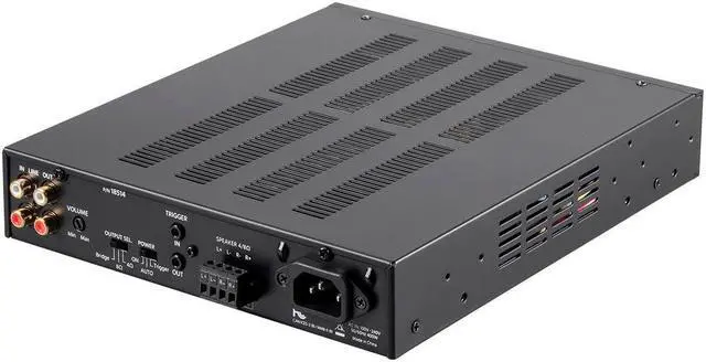 Alt view image 2 of 19 - Monoprice Unity 200-Watt Bridgeable Power Amp