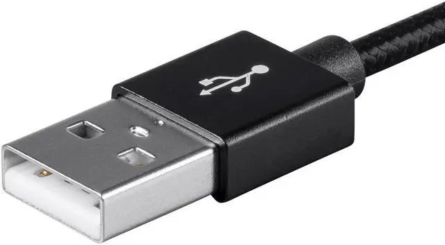 Alt view image 6 of 6 - Monoprice Palette Series MFi Certified Lightning to USB Charge & Sync Cable, 6ft Black